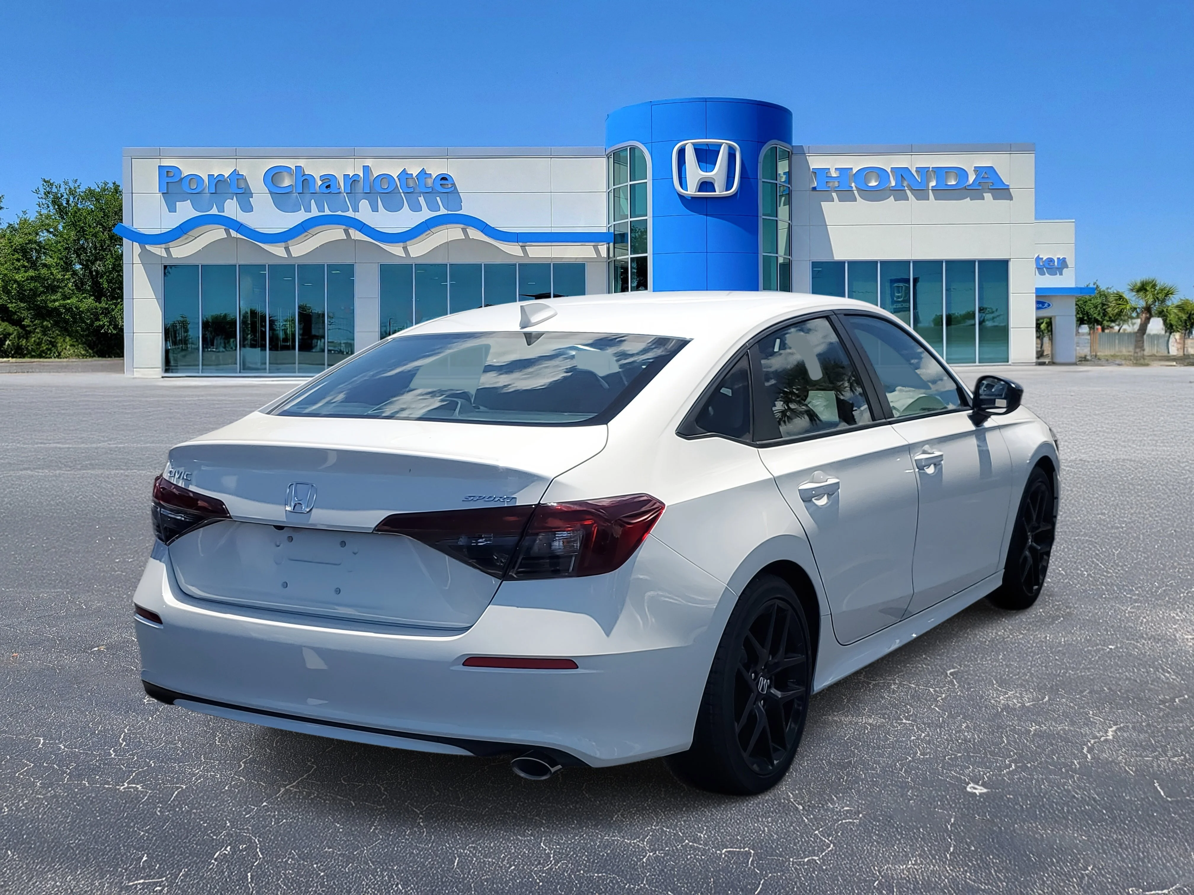 New 2026 Platinum White Pearl Honda Sport image 9