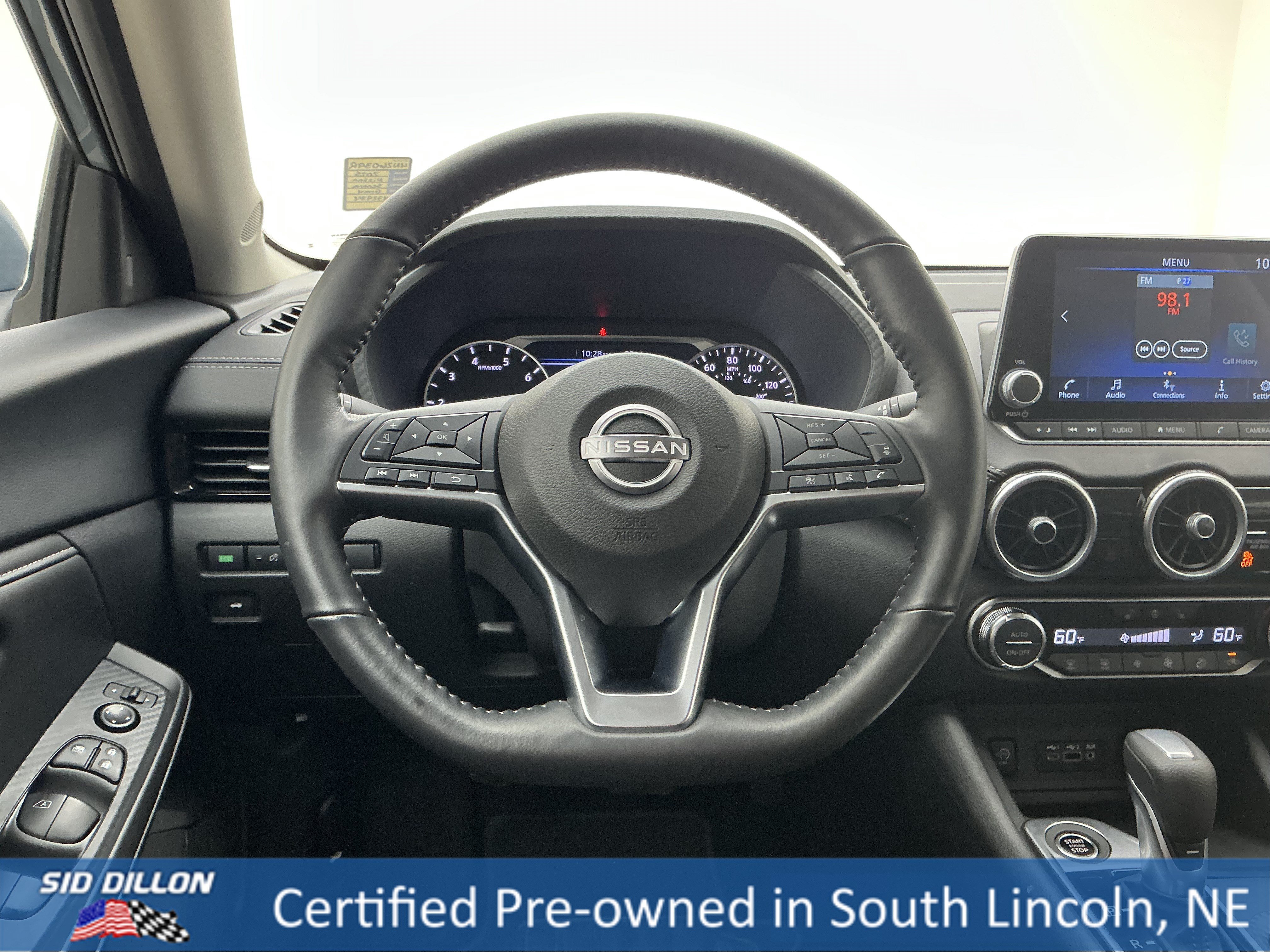 Used 2025 Atlantic Gray Metallic Nissan SV image 21