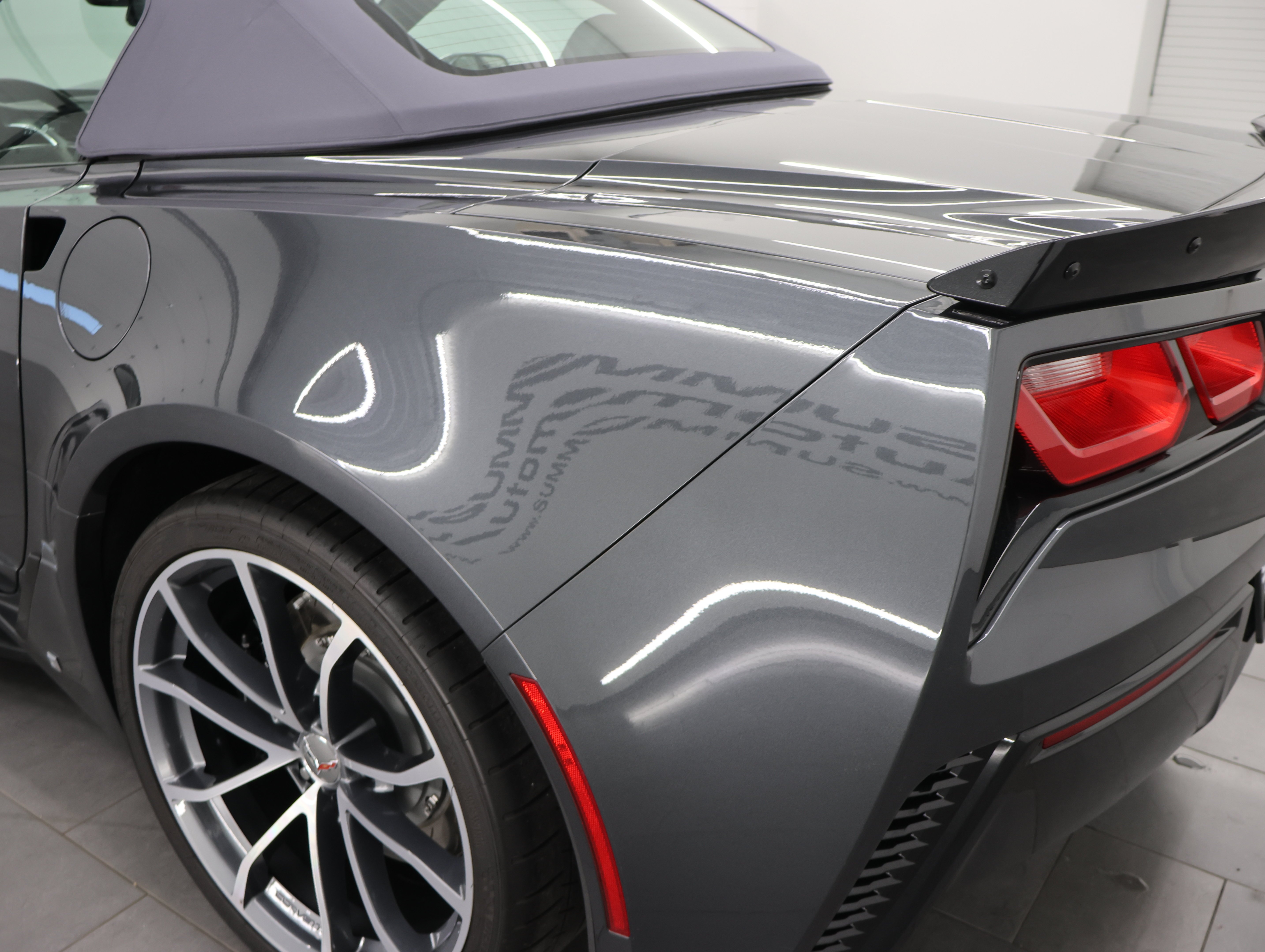 Used 2017 Watkins Glen Gray Metallic Chevrolet Grand Sport 1LT: GRAND SPORT-1LT-POWER TOP CONVERTIBLE-AUTO-MAGNETIC RIDE-BACKUP CAM image 26