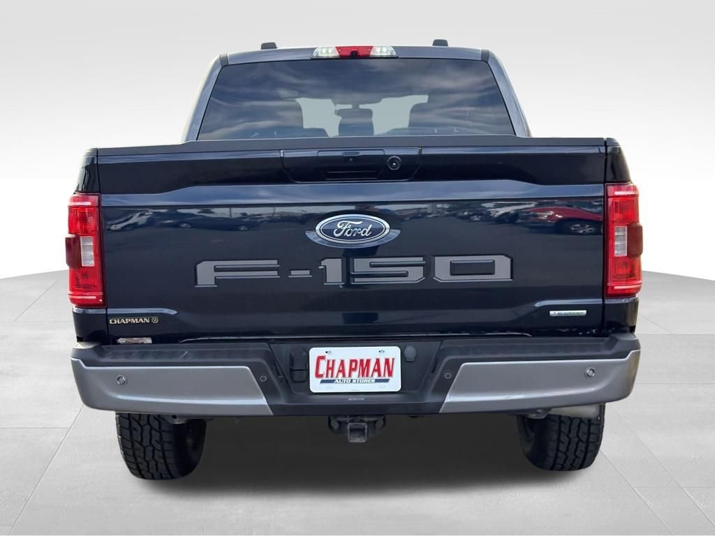 Certified Used 2023 Antimatter Blue Metallic Ford XLT image 4