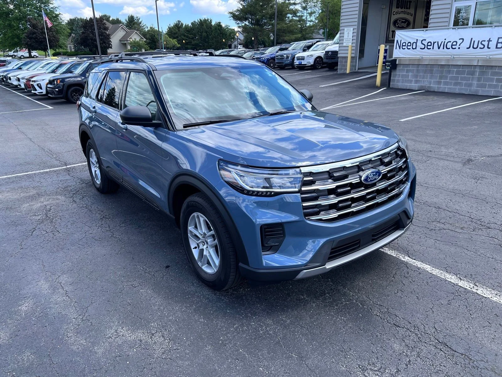 New 2026 Vapor Blue Metallic Ford Active image 6