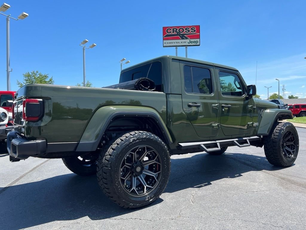 Used 2021 Green Clearcoat Jeep Overland image 51