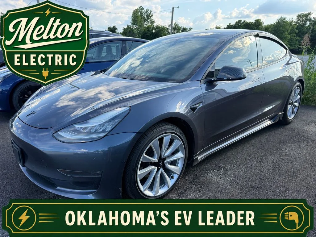 Used 2020 Gray Tesla Long Range image 1