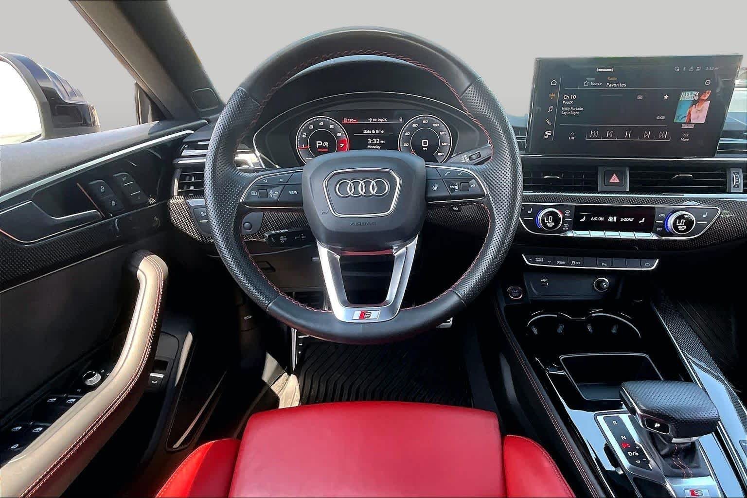 Used 2023 Chronos Gray Metallic Audi Premium Plus image 6
