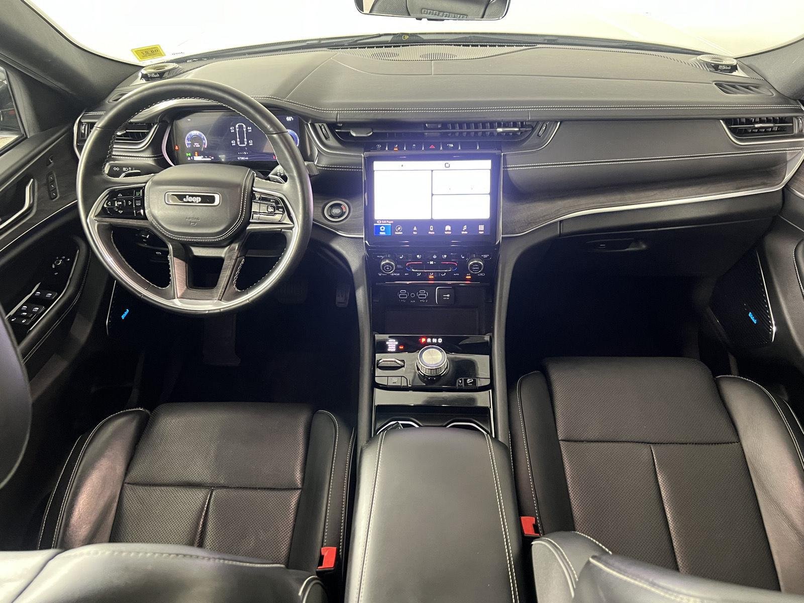 Used 2021 Bright White Clearcoat Jeep Overland image 17