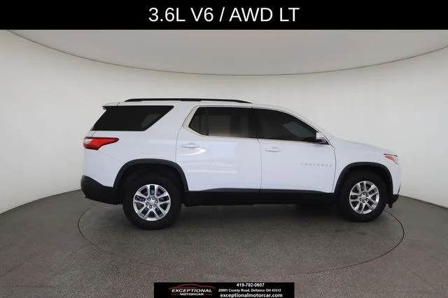 Used 2021 White Chevrolet 3LT W/Leather image 22