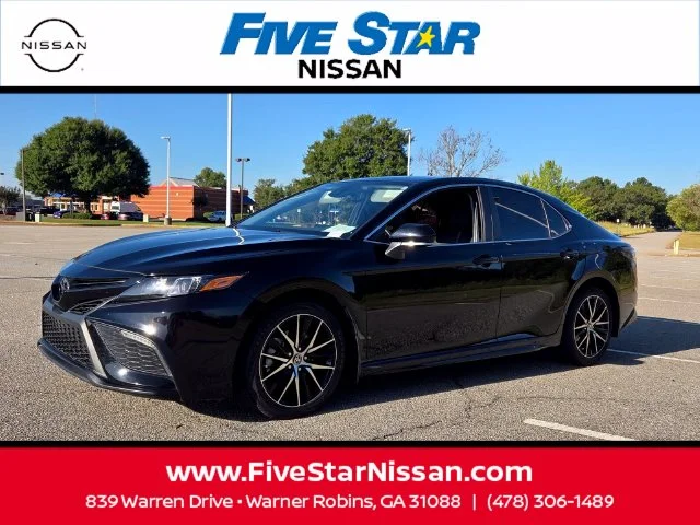 Used 2024 Black Toyota SE image 3