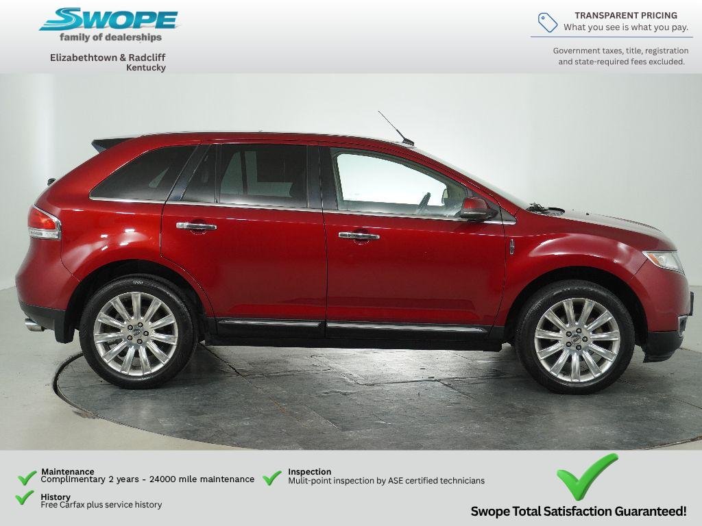 Used 2013 Lincoln MKX Base with VIN 2LMDJ6JK8DBL04277 for sale in Elizabethtown, KY