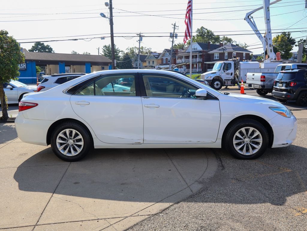 Used 2015 White Toyota LE image 6