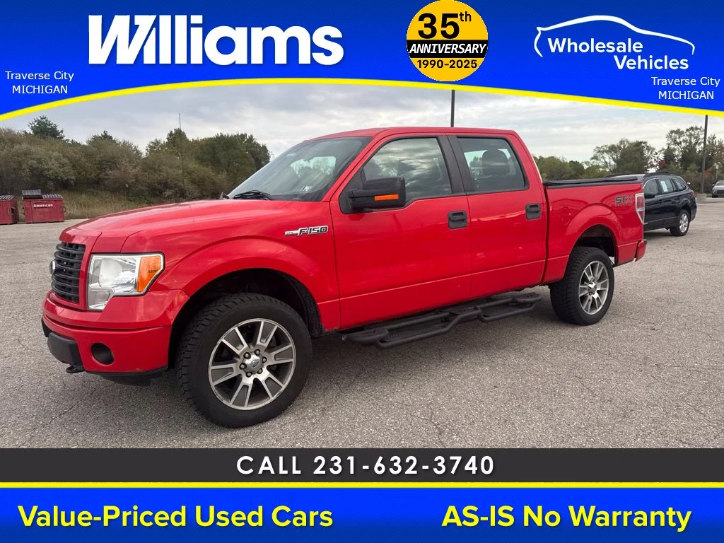 Used 2014 Race Red Ford STX image 3