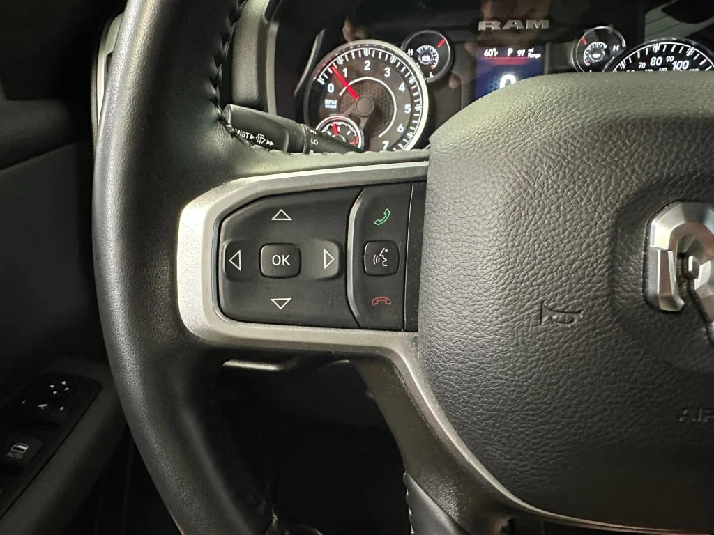 Used 2023 Bright White Clearcoat Ram Big Horn image 9