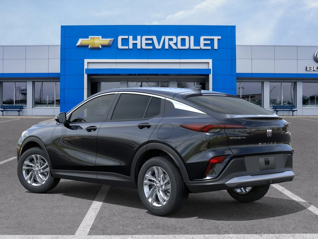 New 2026 Ebony Twilight Metallic Buick Preferred image 3