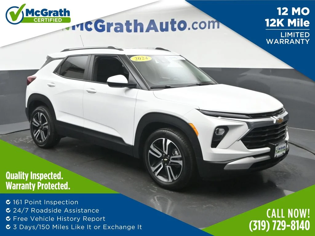 Used 2024 White Chevrolet LT image 1