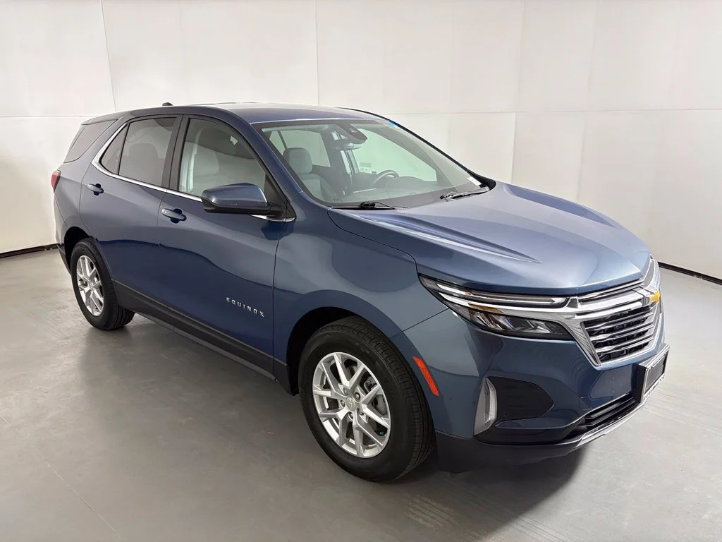 Certified Used 2024 Lakeshore Blue Metallic Chevrolet LT image 2