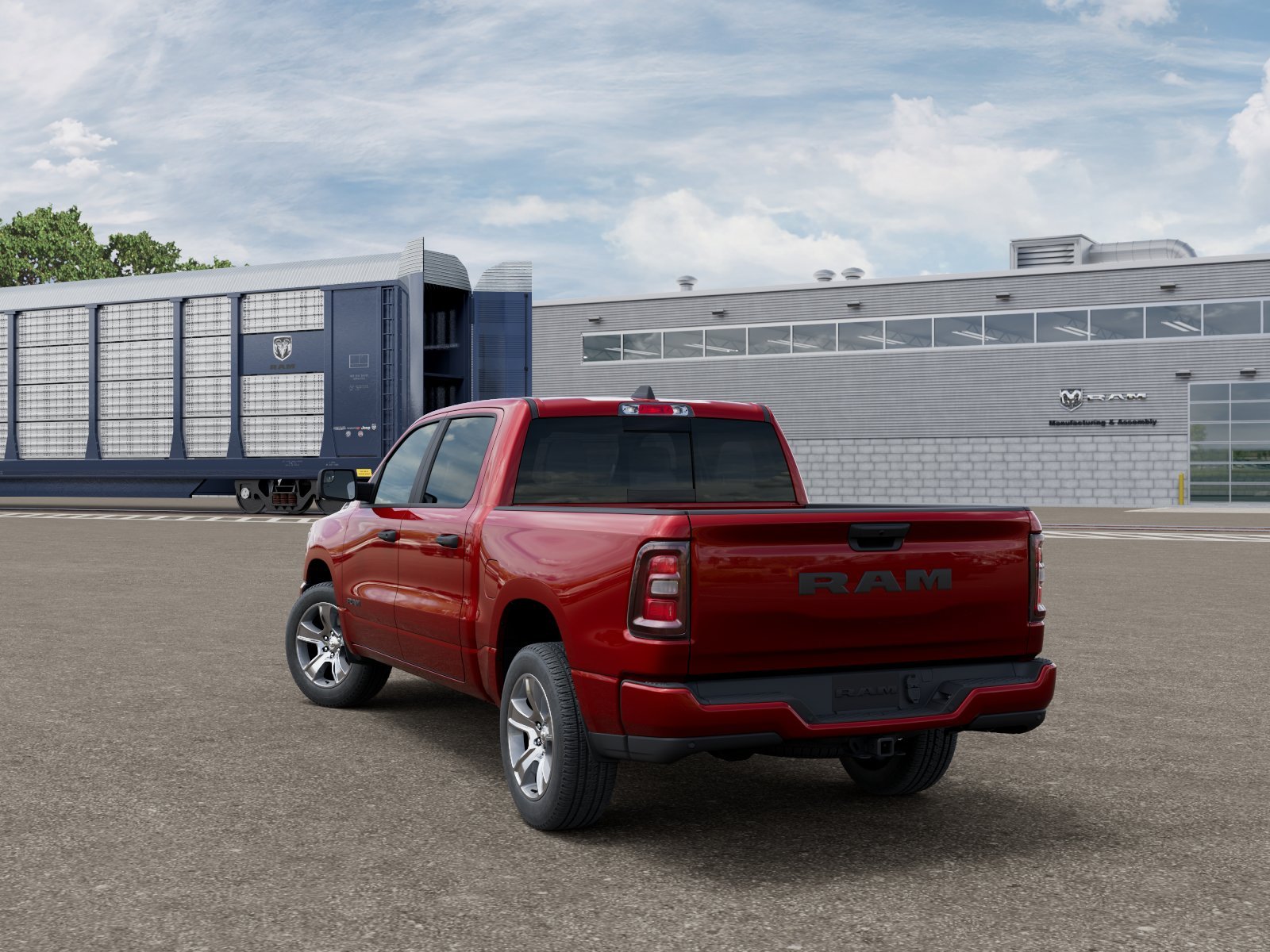 New 2026 Molten Red Pearl-Coat Exterior Paint RAM Express image 29