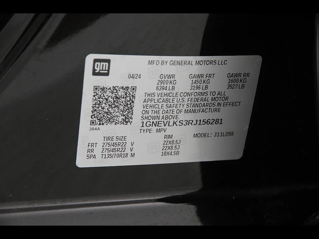 Certified Used 2024 Mosaic Black Metallic Chevrolet RS image 22