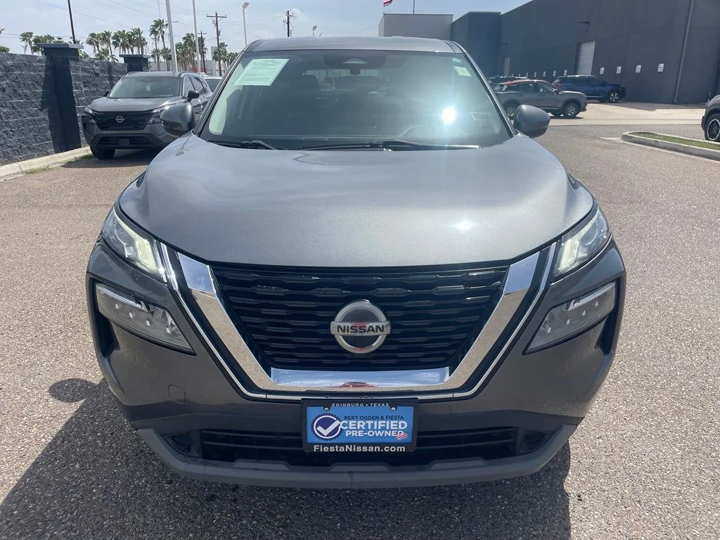 Certified Used 2022 Gray Nissan SV image 2