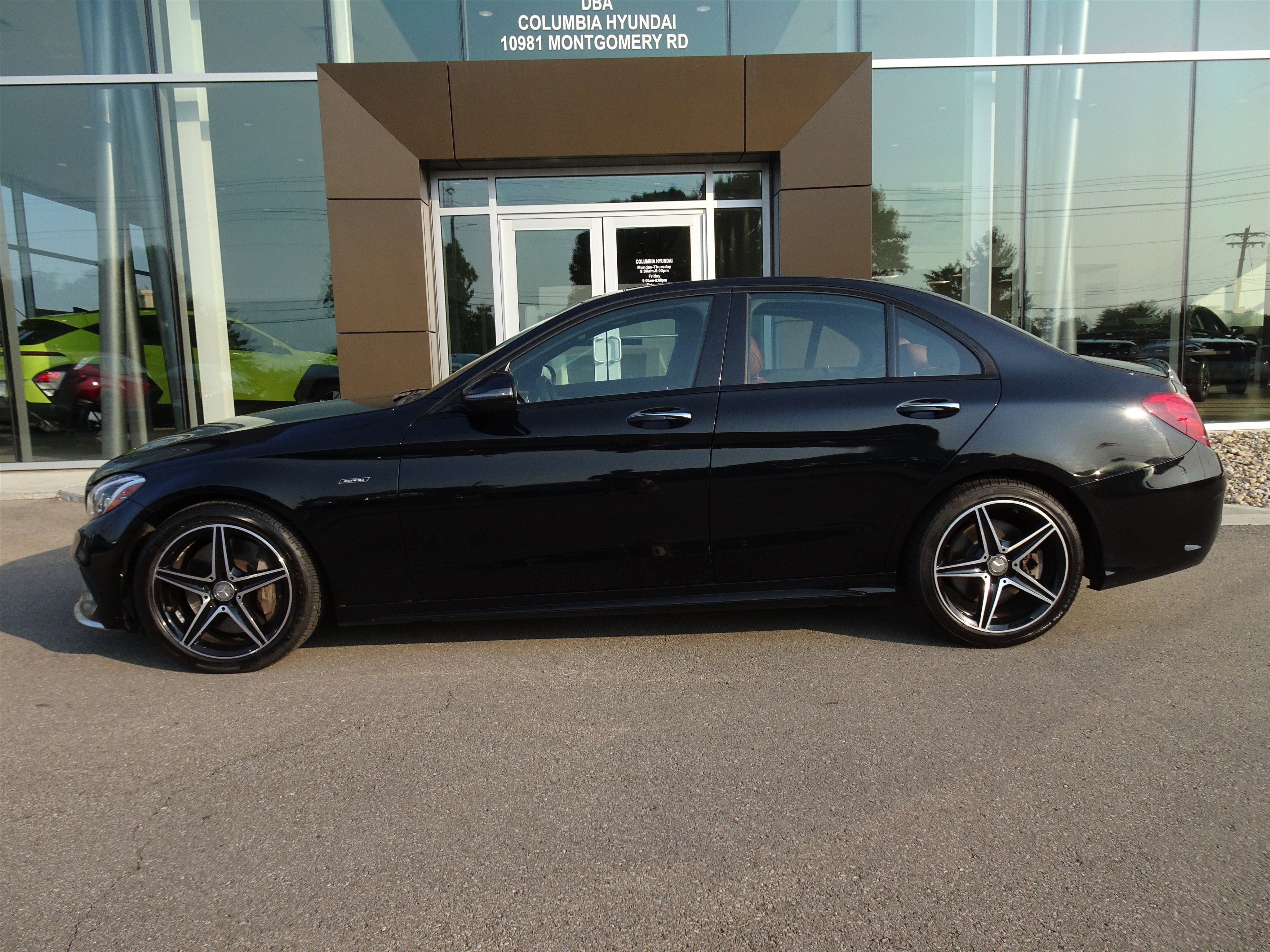 Used 2016 Obsidian Black Metallic Mercedes-Benz C 450 AMG® image 2