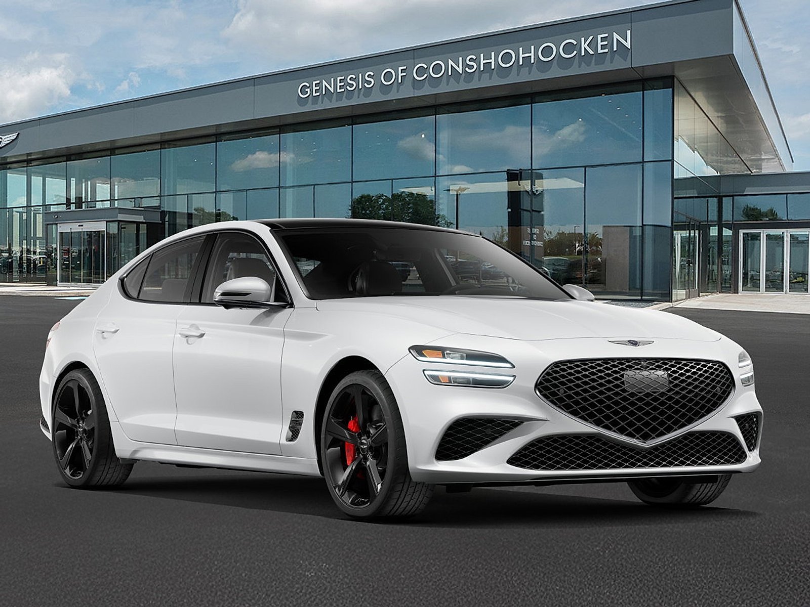 New 2026 Alta White Genesis 3.3T SPORT PRESTIGE image 2