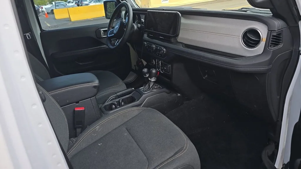 Used 2024 White Jeep Sahara 4xe image 5