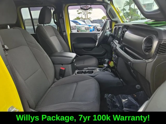 Certified Used 2023 Yellow Jeep Willys image 19