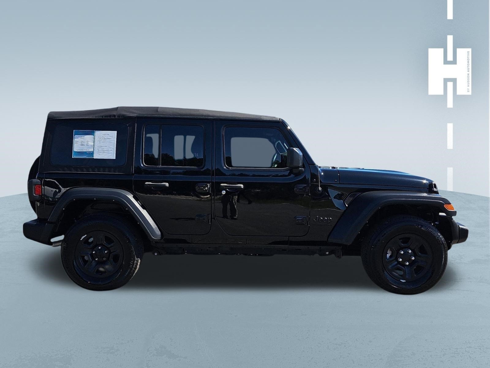 Used 2023 Black Clearcoat Jeep Sport image 2