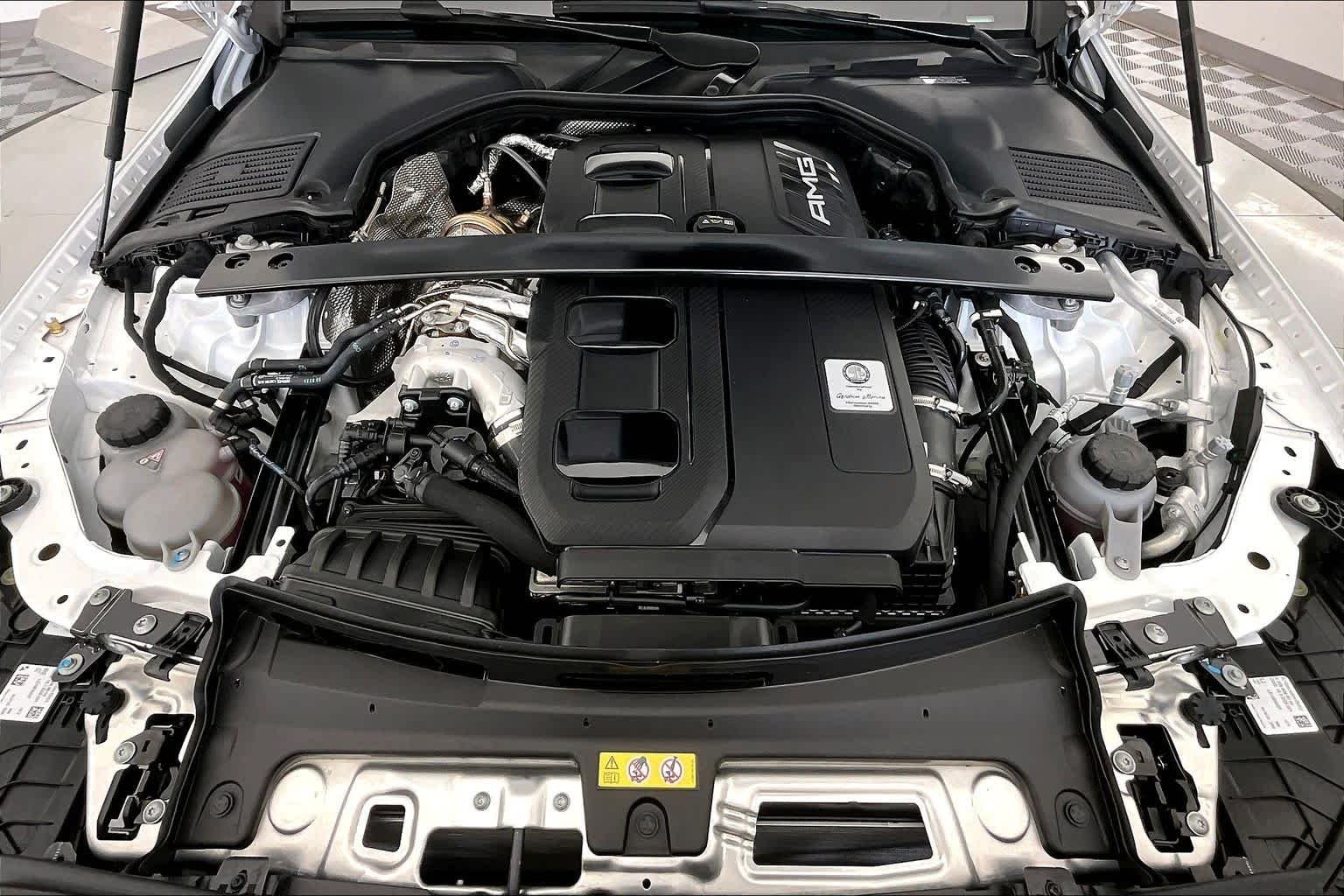 New 2026 Polar White Mercedes-Benz AMG® C 43 4MATIC Sedan image 9