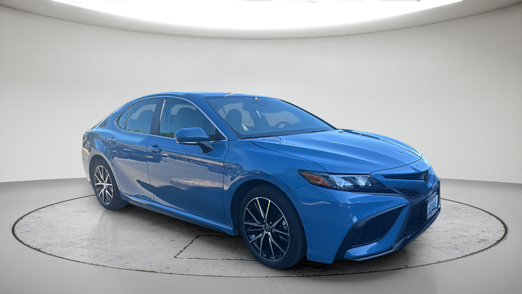 Used 2024 Blue Toyota SE image 1
