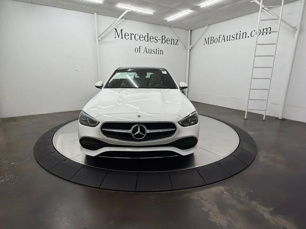 New 2026 White Mercedes-Benz C 300 image 2
