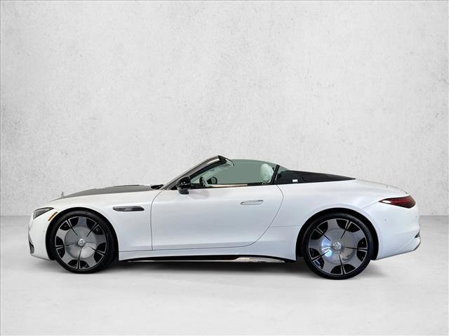 New 2026 MANUFAKTUR moonlight white magno (White Ambiance) Mercedes-Benz Maybach SL 680 Monogram Series image 34