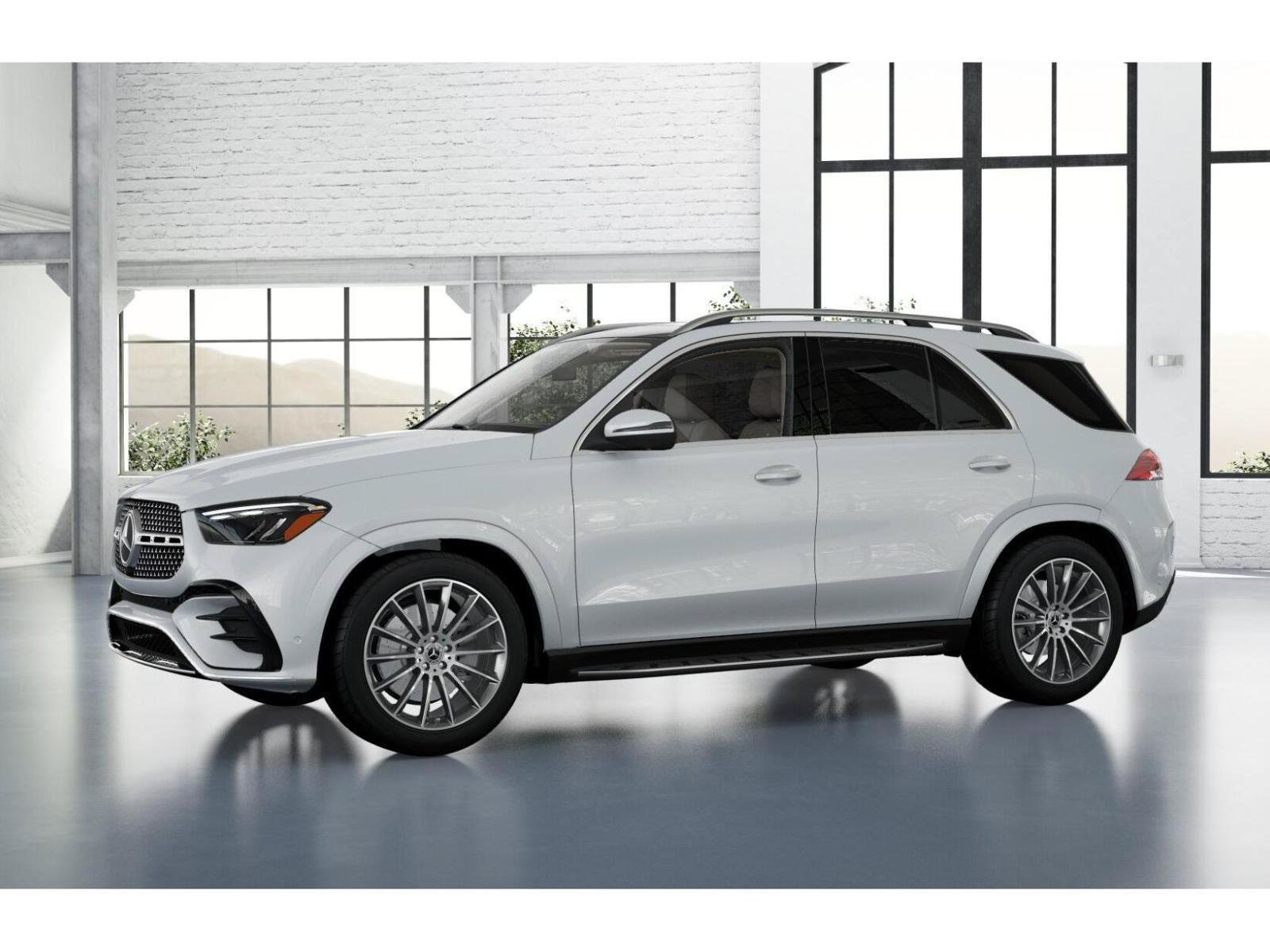 New 2026 MANUFAKTUR Moonlight White Metallic Mercedes-Benz GLE 350 image 37