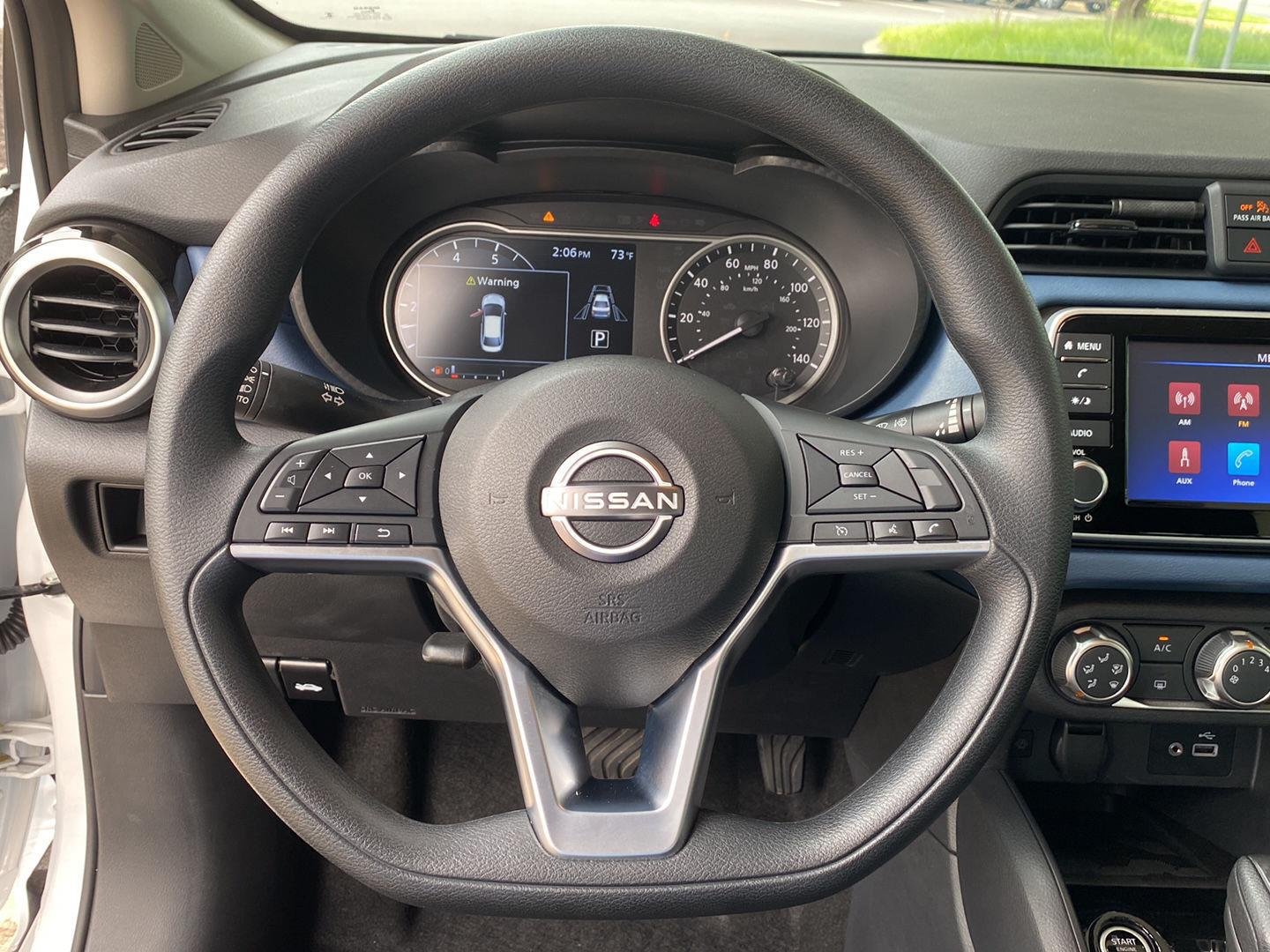 Certified Used 2025 Aspen White Tricoat Nissan SV image 31