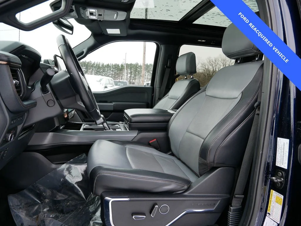 Used 2022 Blue Ford Lariat image 15