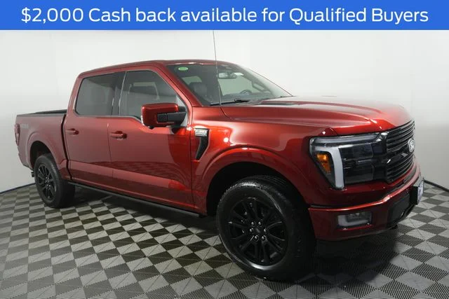 New 2026 Ruby Red Metallic Tinted Clearcoat Ford Platinum® image 2