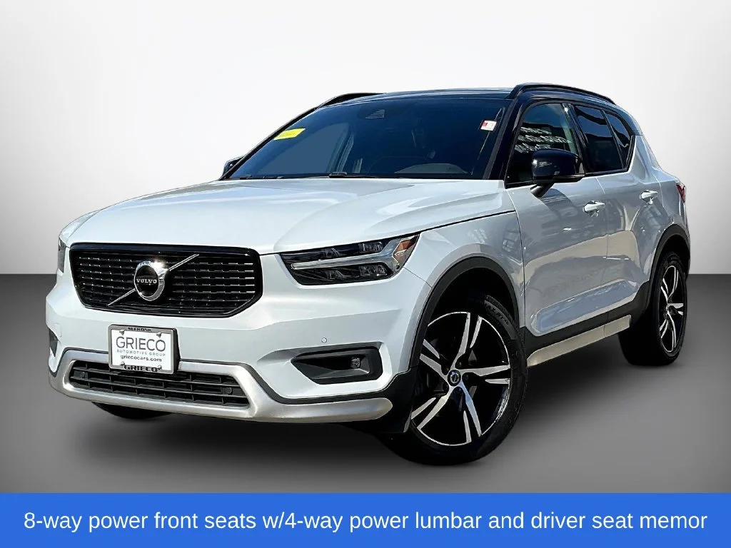 Used 2021 Crystal White Metallic Volvo R-Design image 3