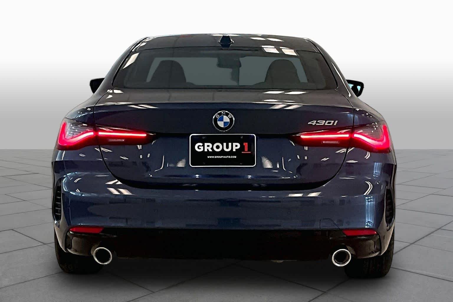 Used 2024 Arctic Race Blue Metallic BMW 430i image 4
