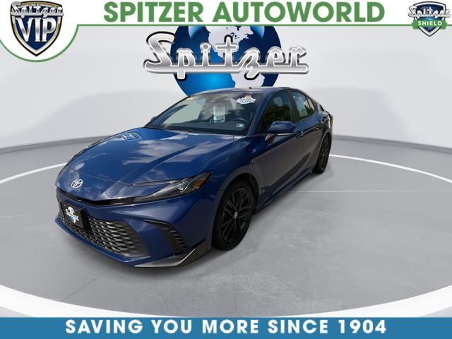 Used 2025 Blue Toyota SE image 8