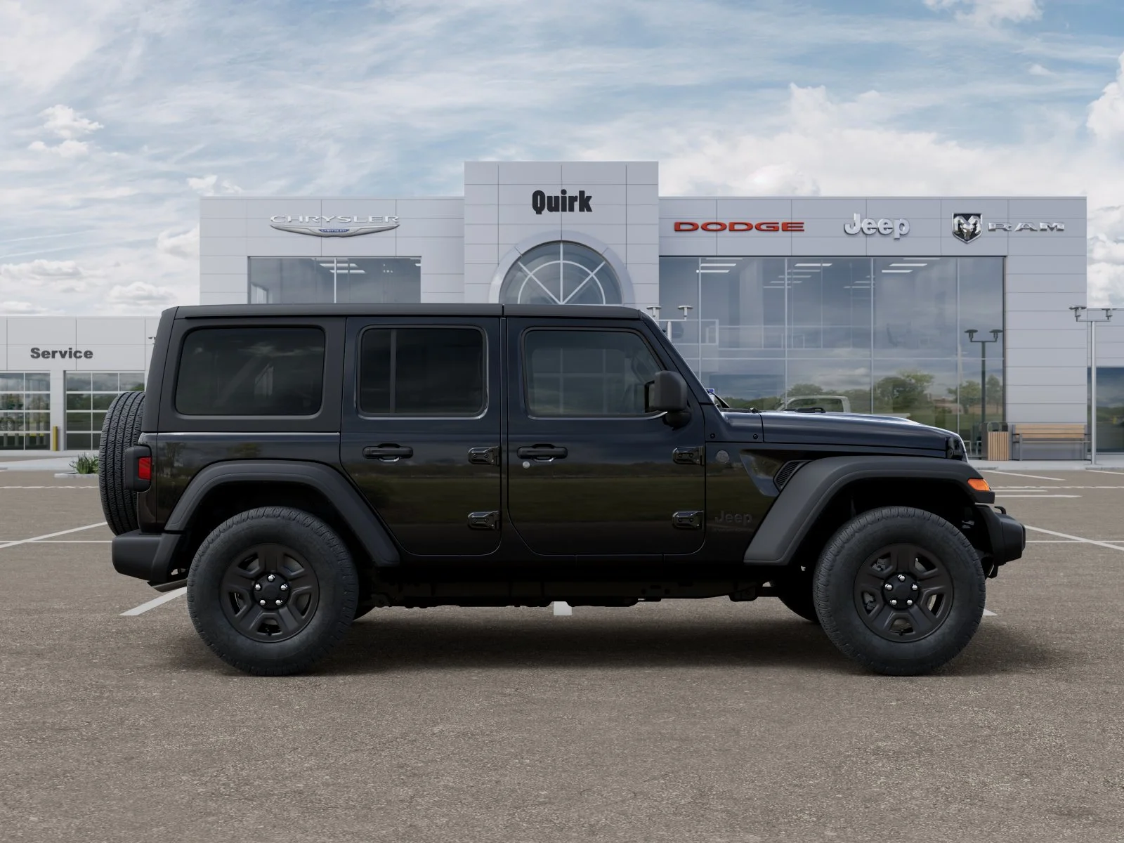 New 2026 Black Clear-Coat Exterior Paint Jeep Sport image 43