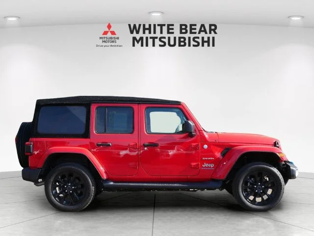 Used 2024 Red Jeep Sahara 4xe image 6