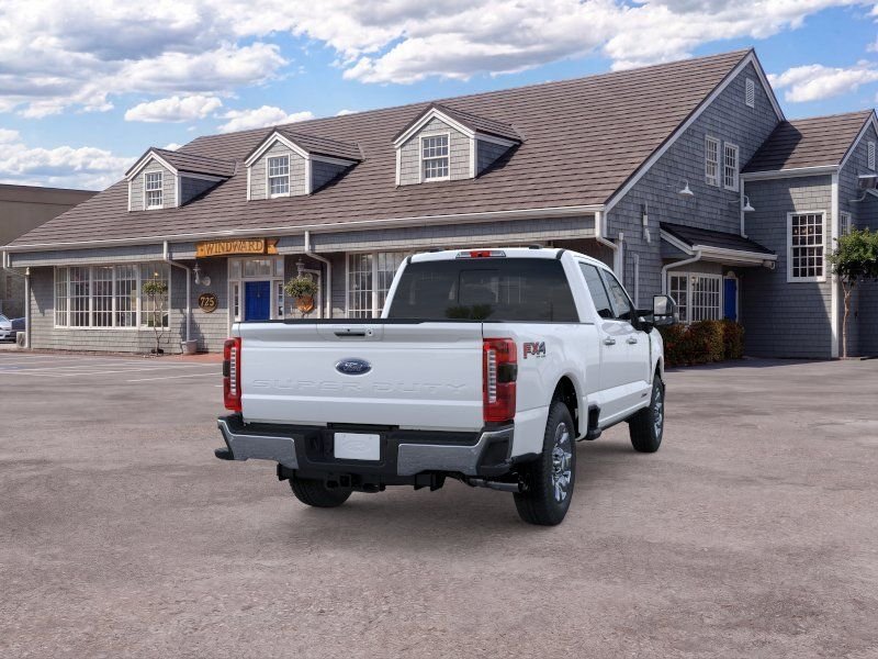 New 2025 Star White Metallic Tri-Coat Ford Lariat image 8