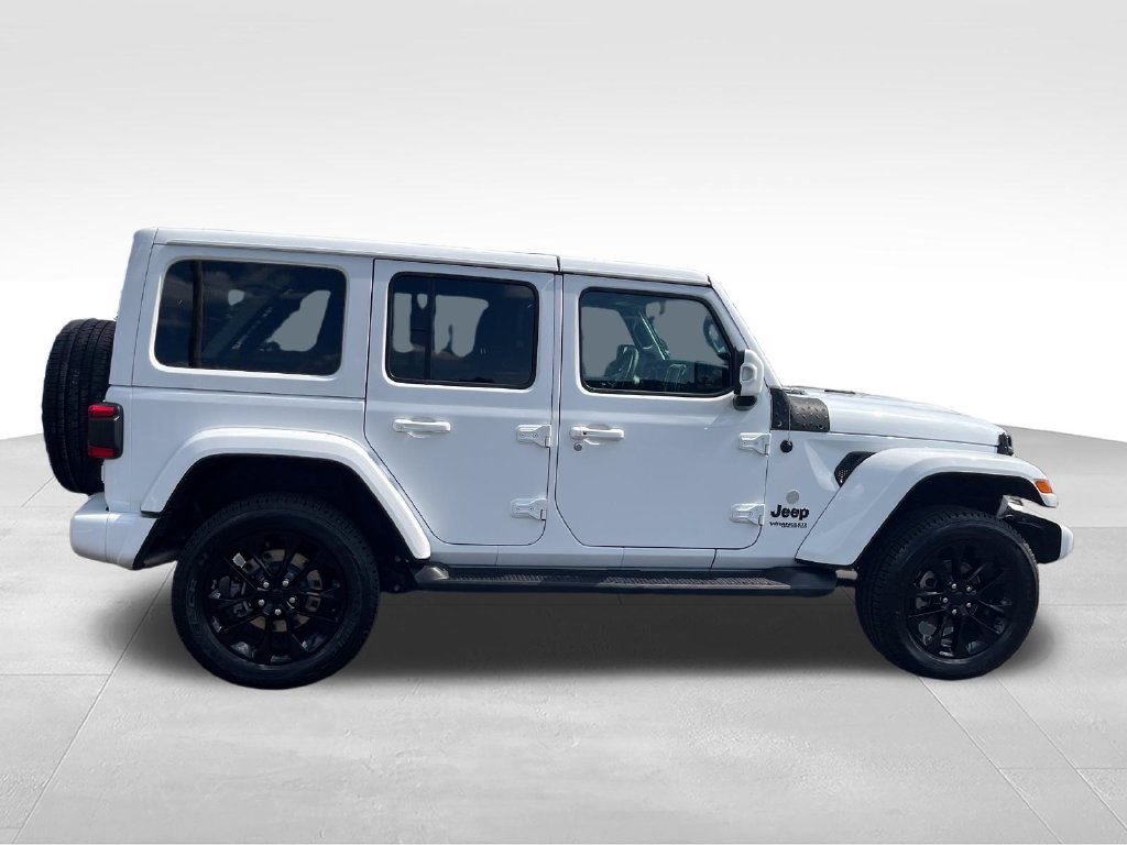 Used 2022 White Jeep Unlimited Sahara High Altitude image 6