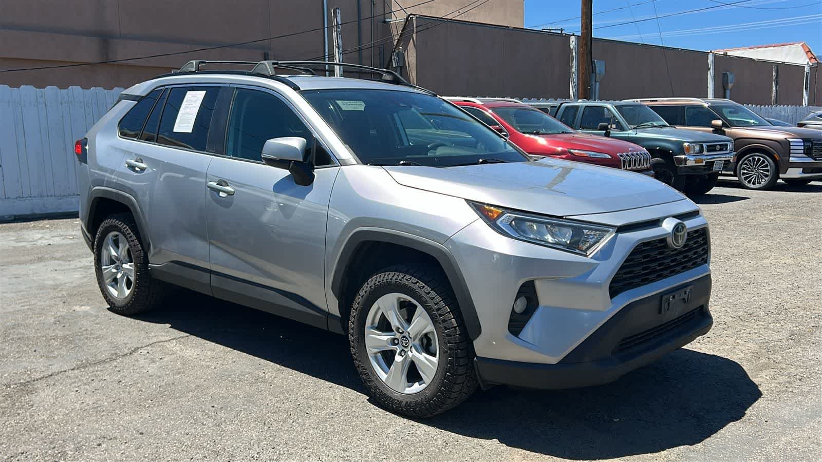 Used 2021 Silver Sky Metallic Toyota XLE image 3