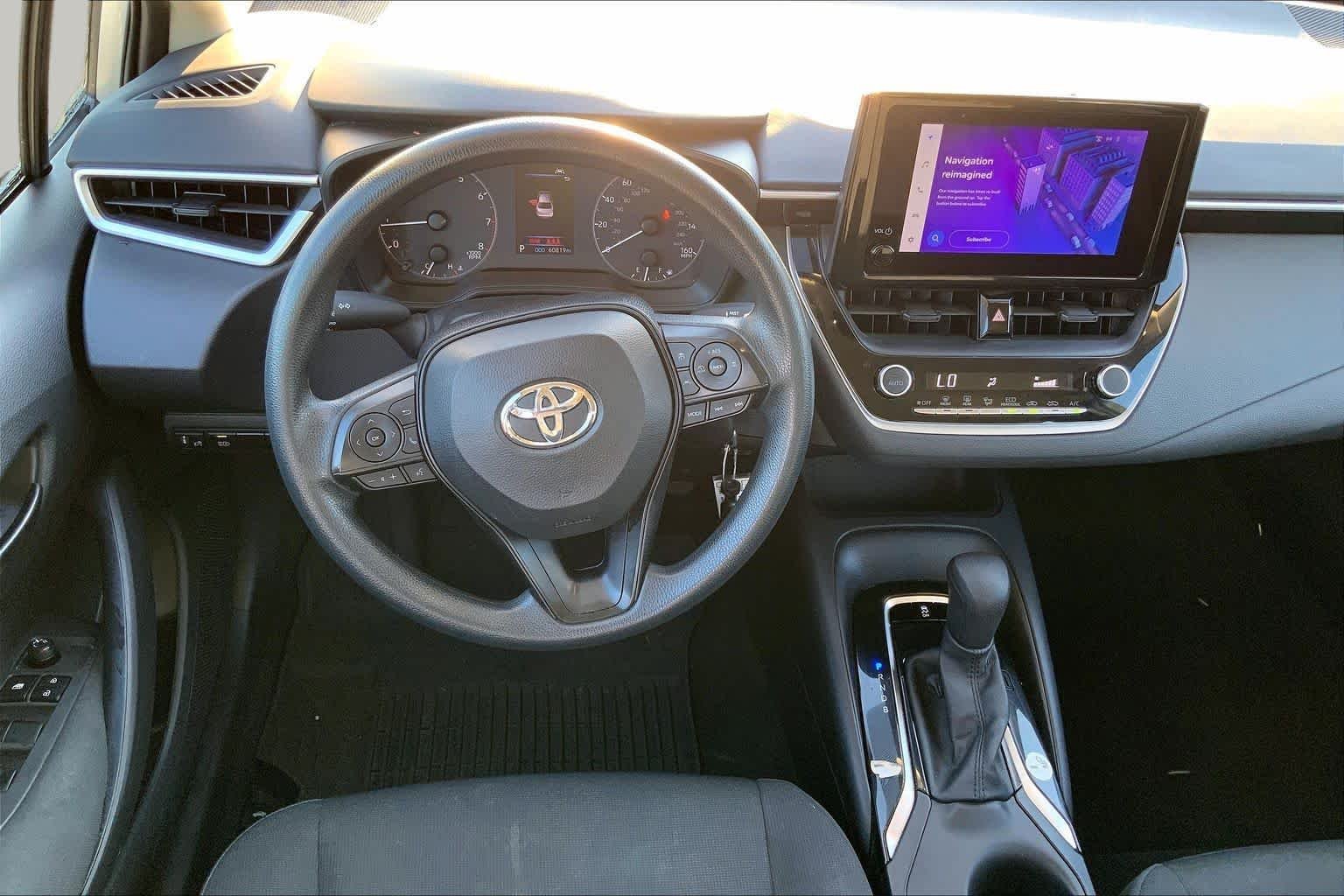 Used 2024 Classic Silver Metallic Toyota LE image 6