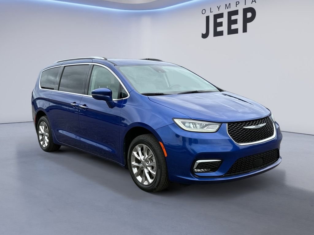 Used 2021 Blue Chrysler Touring L image 8