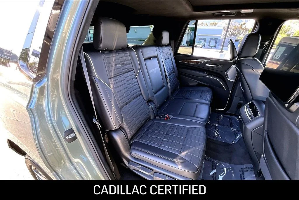 Used 2024 Dark Emerald Metallic Cadillac Sport Platinum image 18