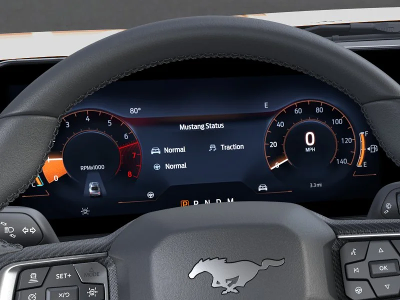 New 2026 Orange Fury Metallic Tri-coat Ford EcoBoost® Premium Convertible image 33