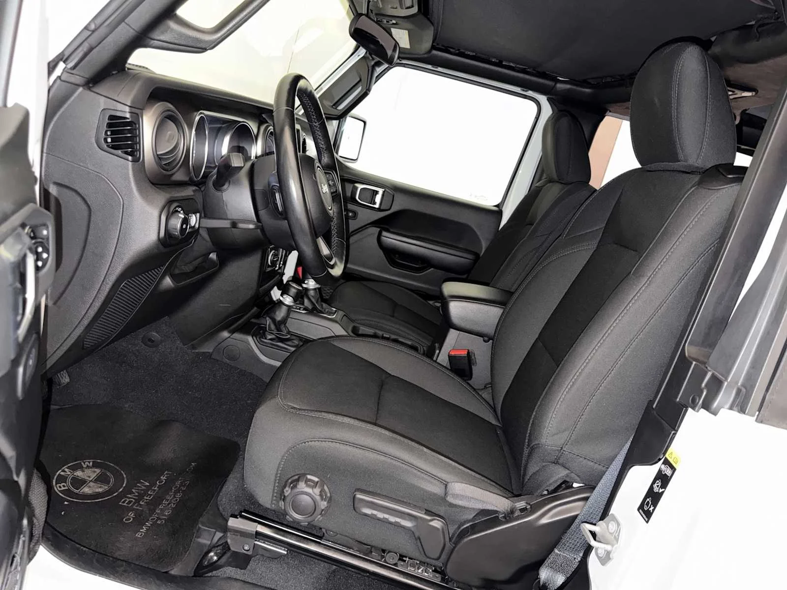 Used 2021 Bright White Clearcoat Jeep Willys image 9