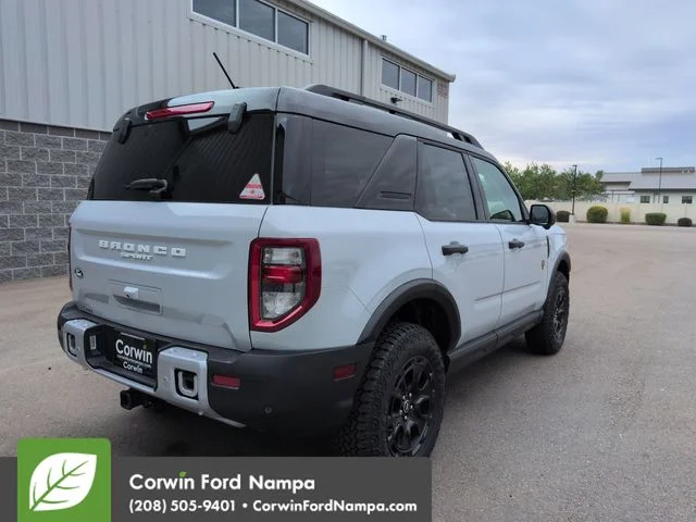 New 2026 White Metallic Ford Badlands image 3