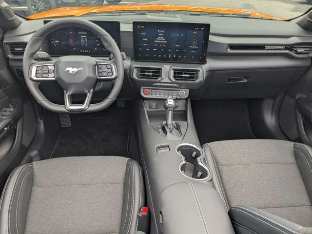 New 2026 Orange Fury Metallic Tri-coat Ford EcoBoost® Convertible image 11