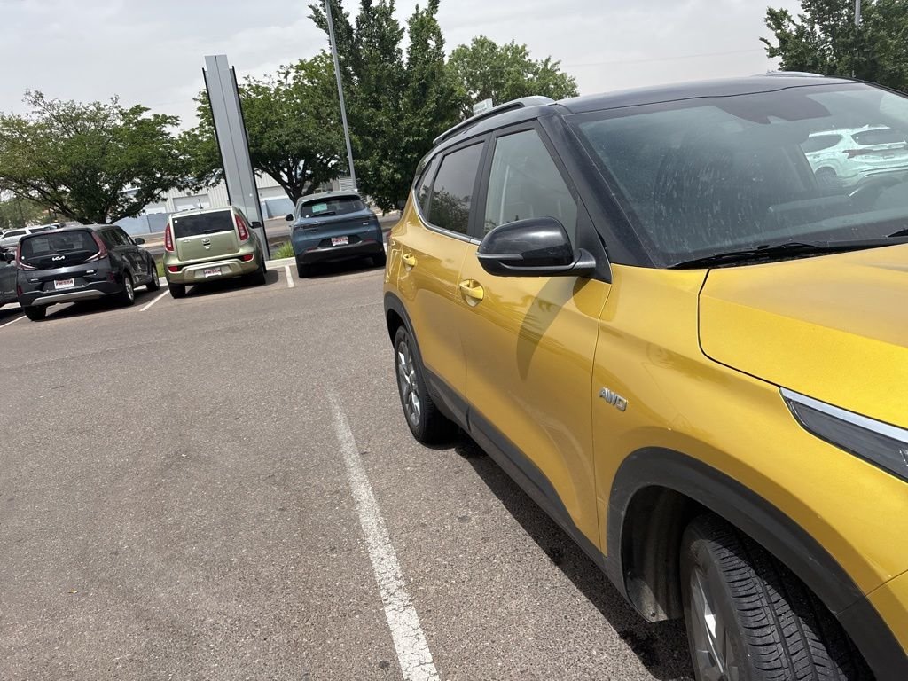 Certified Used 2022 Yellow Kia S image 8